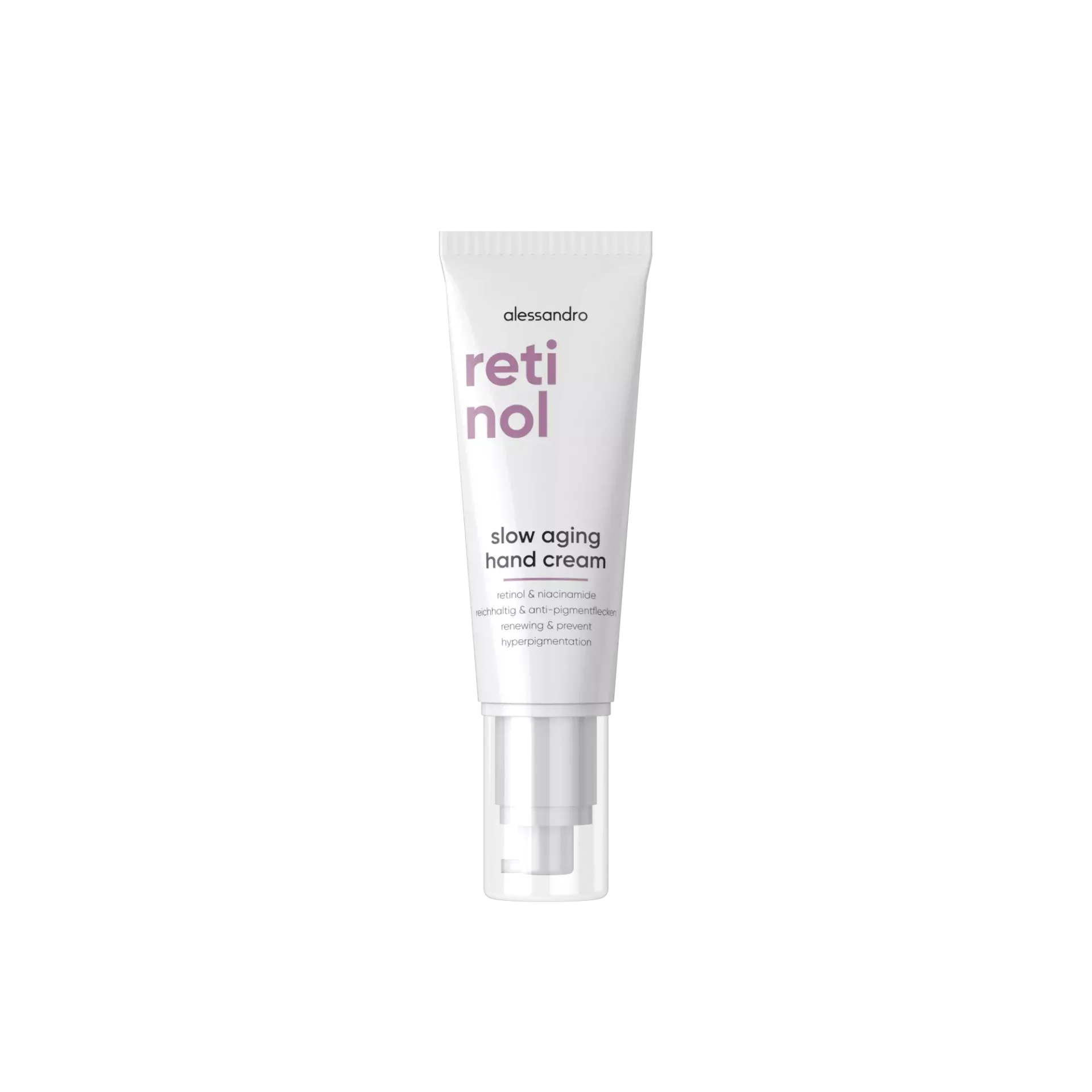 Alessandro Retinol Slow Aging El Kremi 50ml — Alessandro premium el bakım kremi