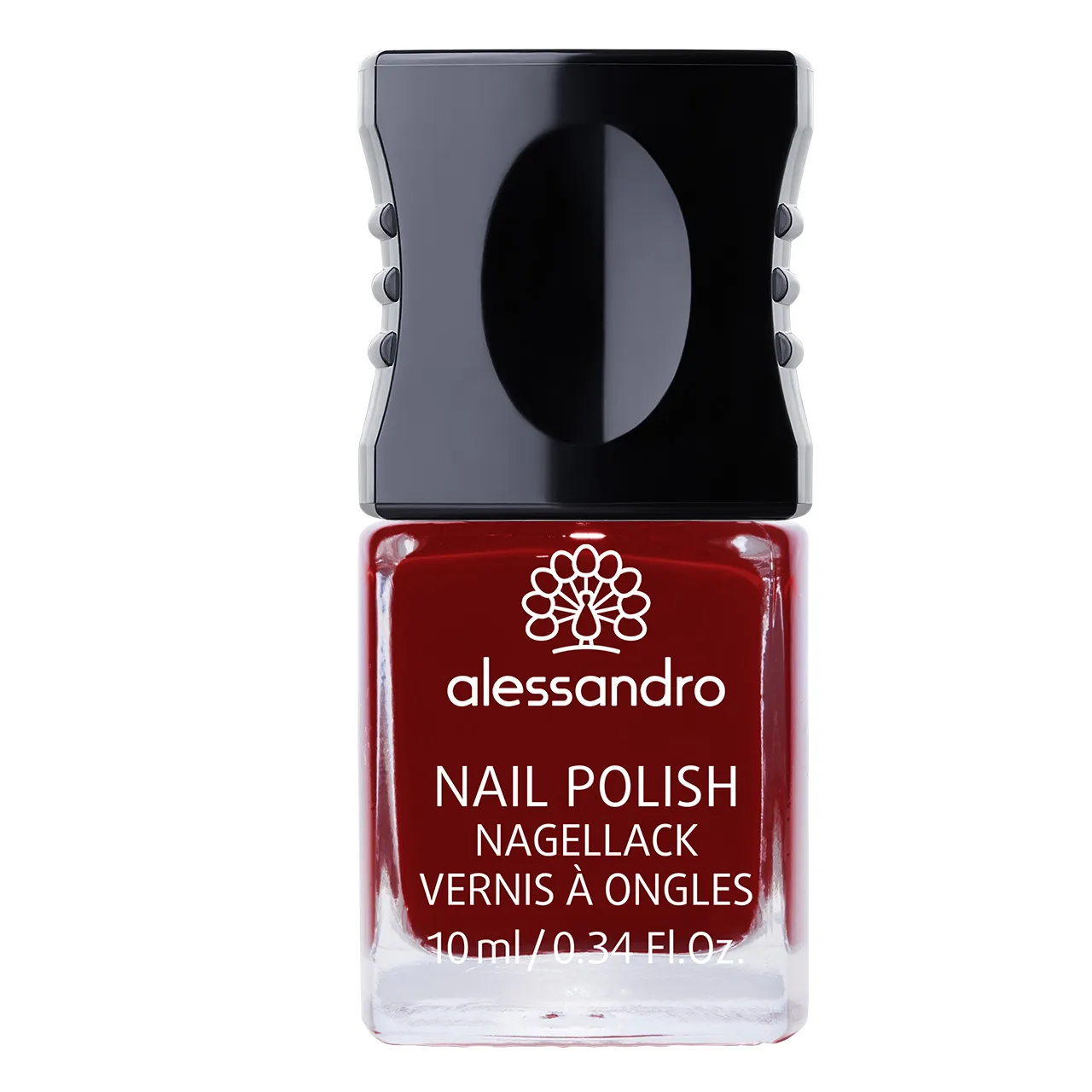 Alessandro Oje Red Illusion 77-906 10 ml — vegan ve 18 içermez profesyonel oje, 10 ml